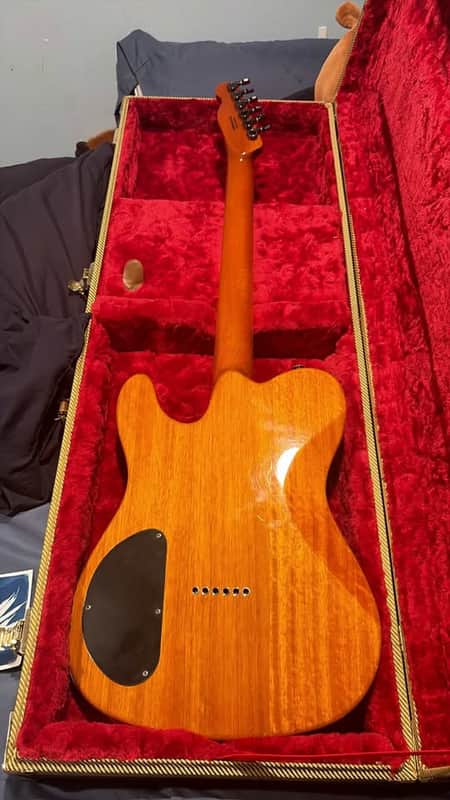 Fender Special Edition Custom Telecaster FMT HH with Laurel Fretboard 2019 - Present - Amber Bild 1