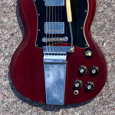 Gibson SG Standard 1968 - Cherry Vibrola image 2