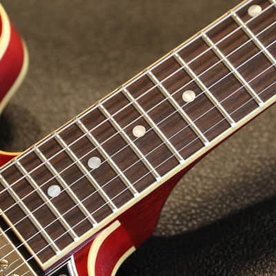 Minty! 2022 Gibson Custom Shop Murphy Lab '61 ES-335 Reissue Semi-Hollow Electric Guitar Ultra Light Aged Cherry + COA OHSC image 8