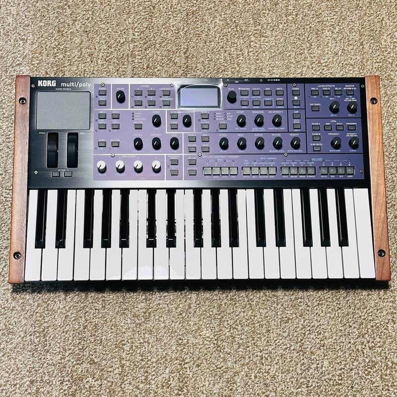 Korg Multi/Poly 37-Key Analog Modeling Synthesizer image 1