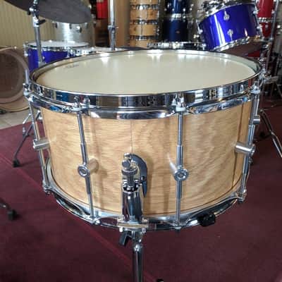 651 Drums 6.5x14 Oak "Layers of Wood" Snare Drum image 5
