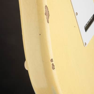 Fender Custom Shop Strat Pro NAMM 2025 Aged Vintage White/Relic image 10