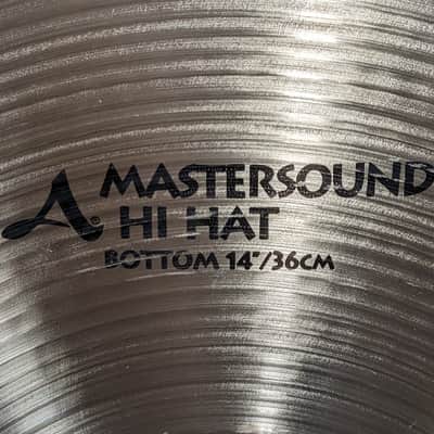 Zildjian 14" A Series Mastersound Hi-Hat Cymbals (Pair) 1998 - 2012 - Traditional image 5