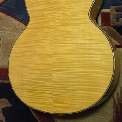 D'Angelico Excel EXL-1 Hollow Body Archtop with Rosewood Fretboard 2018 - Natural-Clear image 5