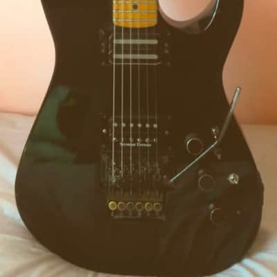 Vintage 1987 American Kramer Sustainer guitar maple neck image 11