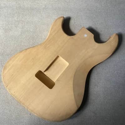 Tiger Maple Top Basswood Guitar Body image 8