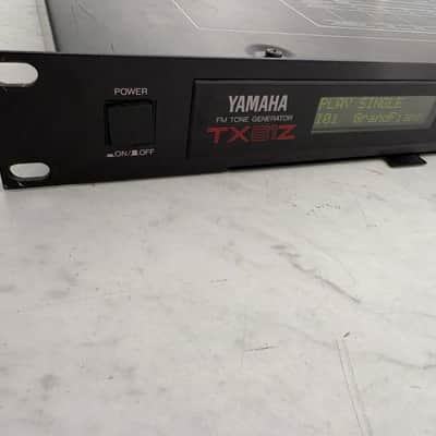 Yamaha TX81Z Rackmount FM Tone Generator 1987 - 1988 - Black image 2