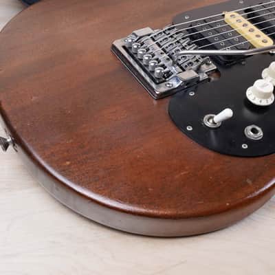 Gibson Melody Maker MOD 1964 Stained Mahogany Refinish Kahler Tremolo w/ Bag image 8