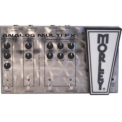 MORLEY AFX-1 MULTIEFFETTO PER CHITARRA WHA DISTORSIONE CHORUS ECHO-STEREO image 2