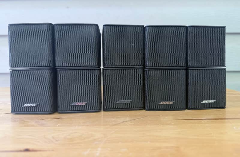 Bose Lifestyle 30 Series II – 5 Double Cube Speakers + Original Cables image 1