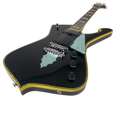 1992 Ibanez PS10R 20th Anniversary Paul Stanley Signature Iceman - Black image 3