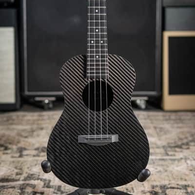 KLOS Full Carbon Concert Ukulele with Gig Bag image 3