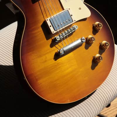 7.7 lbs! 2018 Gibson 1958 Les Paul Historic Reissue! R8 58 Dark Bourbon Fade Custom Shop TH Specs image 15