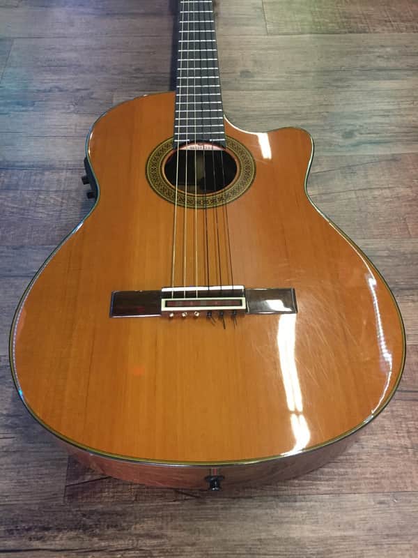 Yamaha Cgx 171 Cca Ae Classical Guitar Solid Cedar (Used/As Is