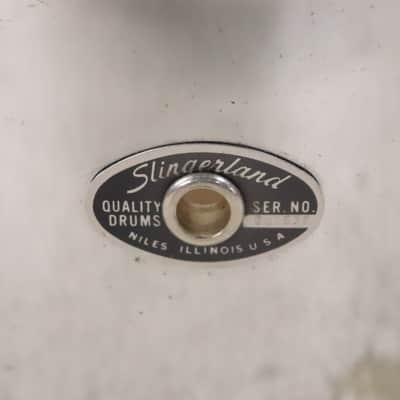 Slingerland 9x13" Concert Rack Tom Drum Chrome Over Maple Vintage 1970's image 2