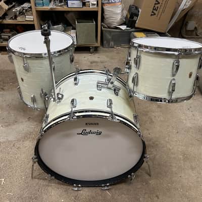 Ludwig Superclassic 1960/63 - White marine pearl image 5