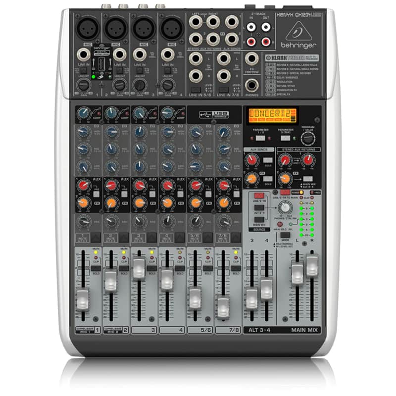 Behringer Xenyx QX1204USB Mixer with USB and Effects image 1