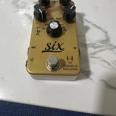 Tsakalis Audioworks Six overdrive, distortion, boost image 1