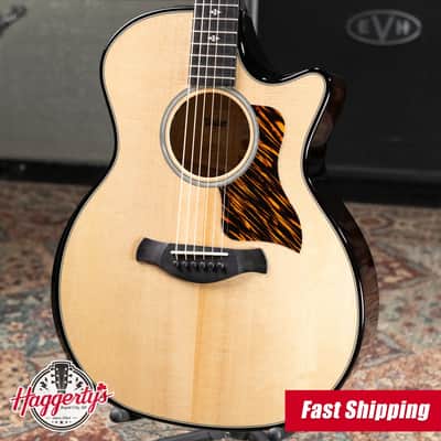 Taylor Next Generation Builder's Edition 514ce Grand Auditorium Acoustic/Electric Guitar - Natural with Hardshell Case image 1
