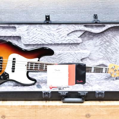 Fender American Ultra Jazz Bass V Ultraburst 5-String Electric Bass w/Case image 9