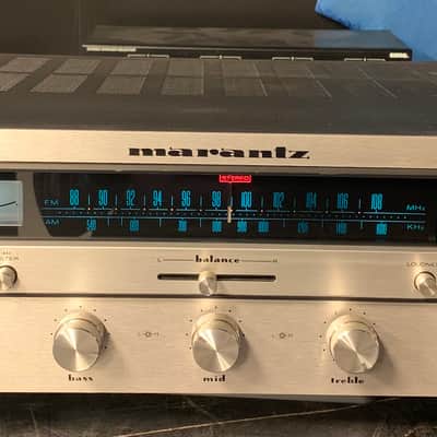 Marantz 2252 Vintage Stereo Receiver 1970s Silver image 1