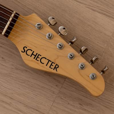 1990s Schecter USA Arizona AZ Model Swinger Electric Guitar Blonde