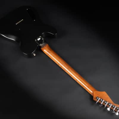 2018 LsL Instruments Baribone Adam Christianson Signature - Black Satin | USA Custom Bariton Telecaster | OHSC image 15