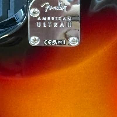 2025 FENDER ULTRA II METEORA!! ~ Ultraburst Finish! ~ Excellent and OHSC & Documents!! image 11