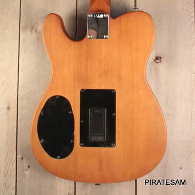 Fender Acoustasonic Standard Telecaster  Custom Black Flag Tribute image 10