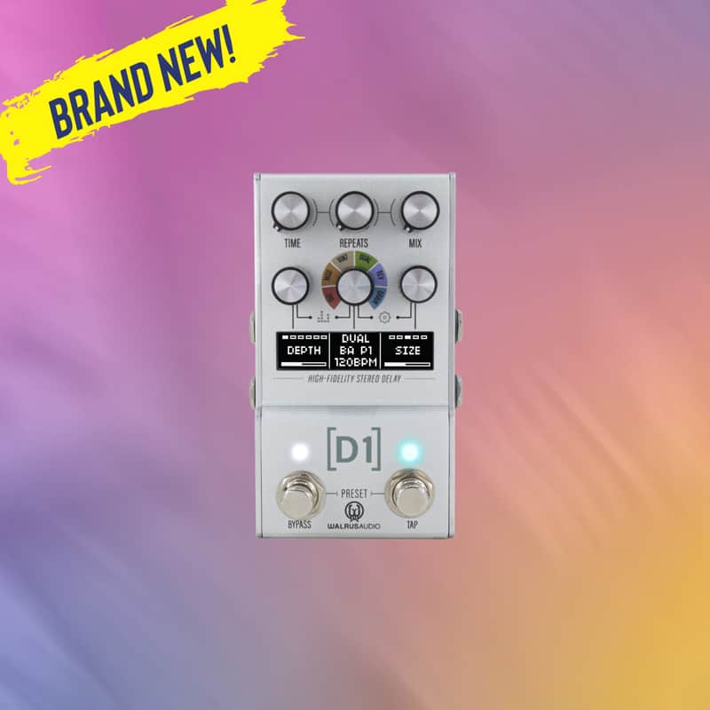 Walrus Audio Mako D1 MKII High-Fidelity Stereo Delay - BRAND NEW! image 1
