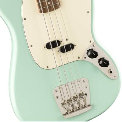 Squier Classic Vibe 60's Mustang Bass Surf Green image 5