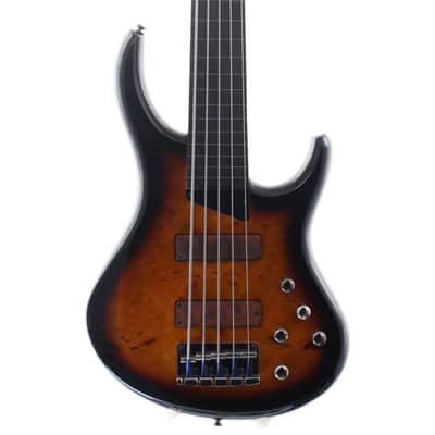 MTD Kingston Z5 Fretless Tobacco Sunburst [MTD10100275] (06/15) image 7
