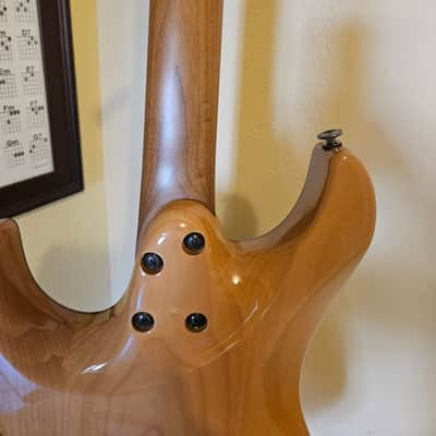 Ibanez TQM1-NT Tom Quayle Signature with Monkey WOOD body & Maple Neck 2018 - Present - Natural image 12