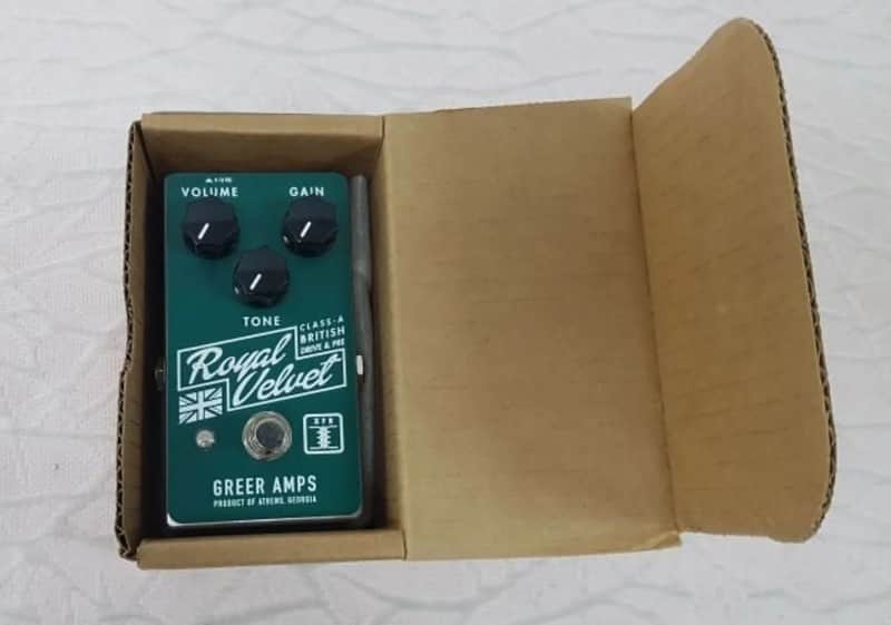 Greer Amps Royal Velvet Overdrive/Preamp Pedal image 1