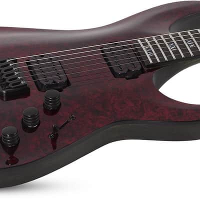Schecter C-1 Apocalypse Electric Guitar - Red Reign (3055) image 4