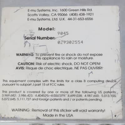 E-MU Systems Vintage Keys Classic 9045 image 18