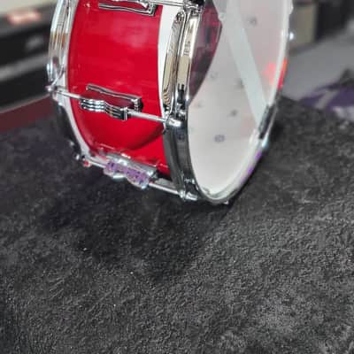 Ludwig Vistalite Snare Drum - 6.5-inch x 14-inch - Red/White / Authorized Dealer / Free Shipping! image 6