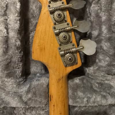 1971 Fender Competition Mustang Bass Competition Red image 15