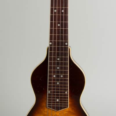 Gibson EH-150 Lap Steel Electric Guitar (1938), ser. #DGE-4435, original tweed hard shell case. image 8