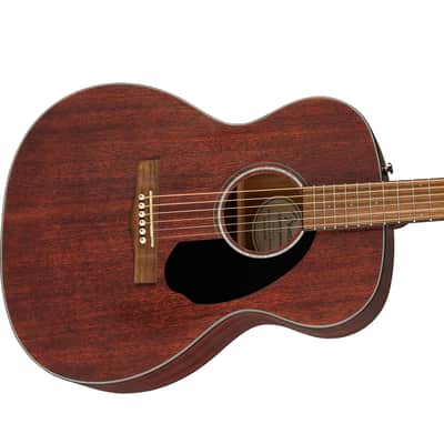 Fender CC-60S Concert Acoustic Guitar – All-Mahogany image 4