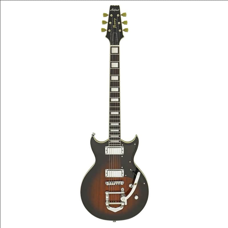 Aria Pro II Bowery Chambered Construction Mahogany Body & Neck, Electric Guitar image 1