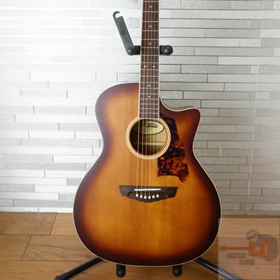 D'Angelico Premier Gramercy Grand Auditorium - Caramel Burst image 10