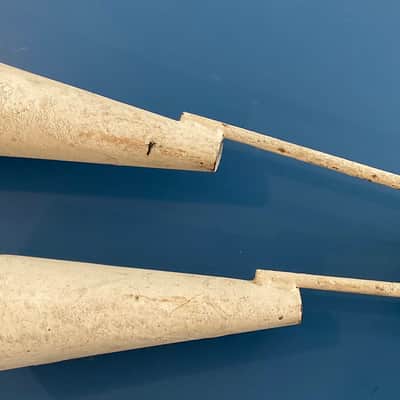 Metal Agogo Bells w/ Clamp - White image 5