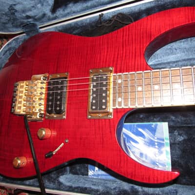 Ibanez RGT42-DR 2000 - deep red stain image 15