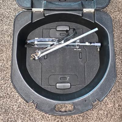Vintage Ludwig Snare drum case stand and practice  pad image 2