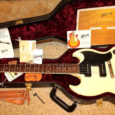 VOS GIBSON CUSTOM SG SPECIAL p90 POLARIS WHITE w/ gibson custom shop case image 1