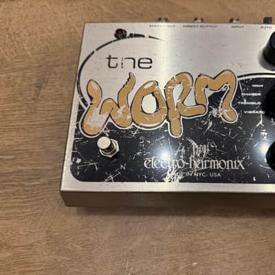 Electro-Harmonix The Worm 1990s The Worm Analog Wah / Phaser / Vibrato / Tremolo Vintage (Large Box) Modulation Phase Shifter Effect Guitar Pedal image 2