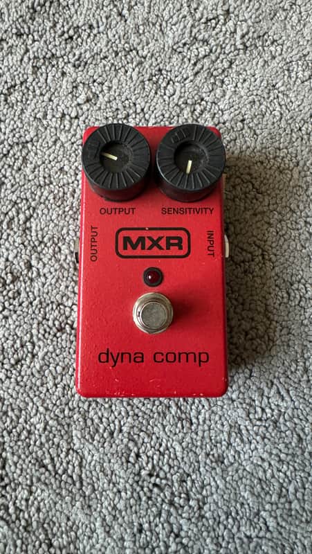 MXR MX-102 Block Dyna Comp 1975 - 1984 - Red image 1