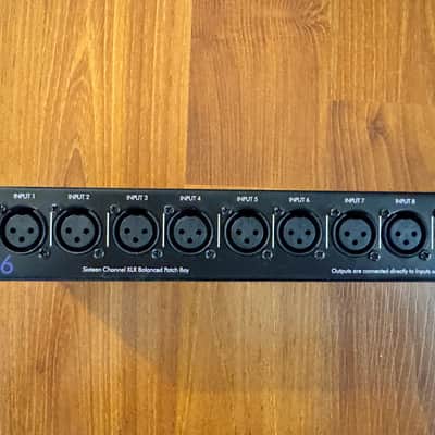 ART P16 Rackmount 16-Channel Balanced XLR Patchbay - Black (Unit A) image 6