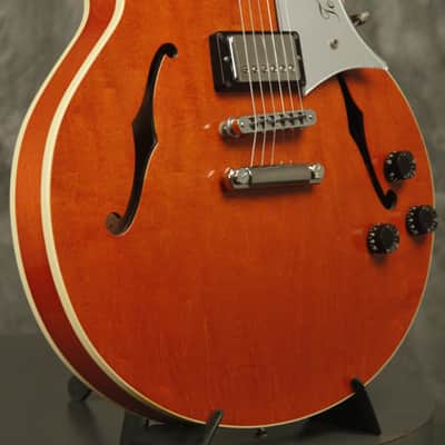 RARE 1990 Gibson Chet Atkins Tennessean Sunrise Orange stamped PROTOTYPE image 9